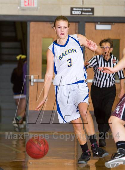 Thumbnail 2 in Bacon Academy vs.  East Lyme photogallery.