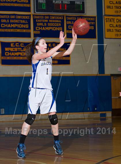 Thumbnail 1 in Bacon Academy vs.  East Lyme photogallery.