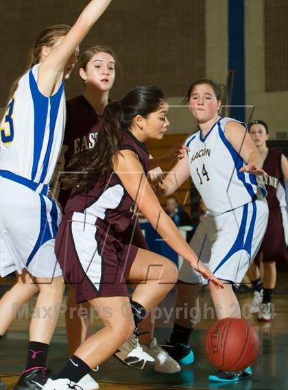 Thumbnail 1 in Bacon Academy vs.  East Lyme photogallery.