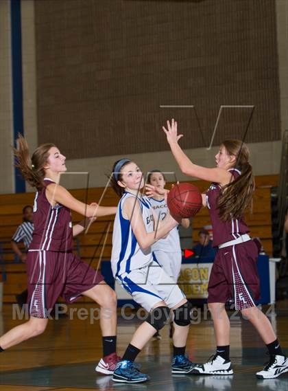 Thumbnail 1 in Bacon Academy vs.  East Lyme photogallery.