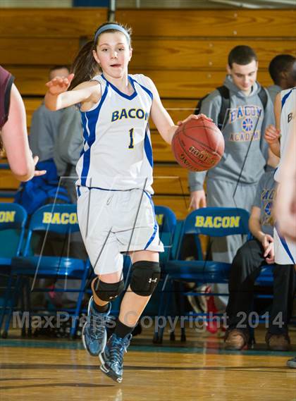 Thumbnail 3 in Bacon Academy vs.  East Lyme photogallery.