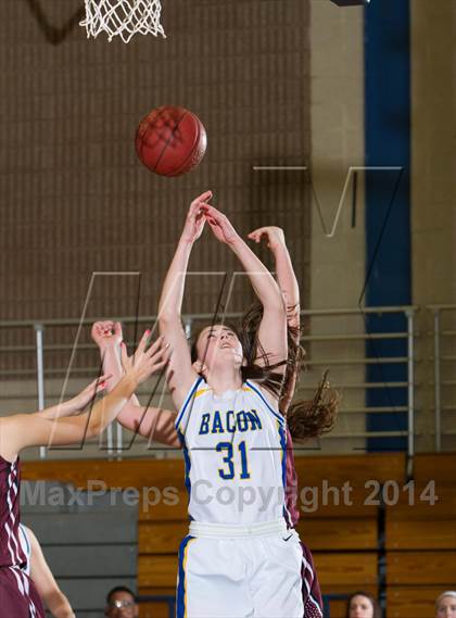 Thumbnail 3 in Bacon Academy vs.  East Lyme photogallery.