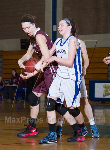 Thumbnail 2 in Bacon Academy vs.  East Lyme photogallery.