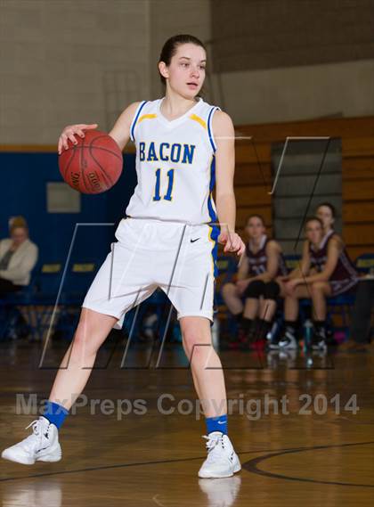 Thumbnail 3 in Bacon Academy vs.  East Lyme photogallery.