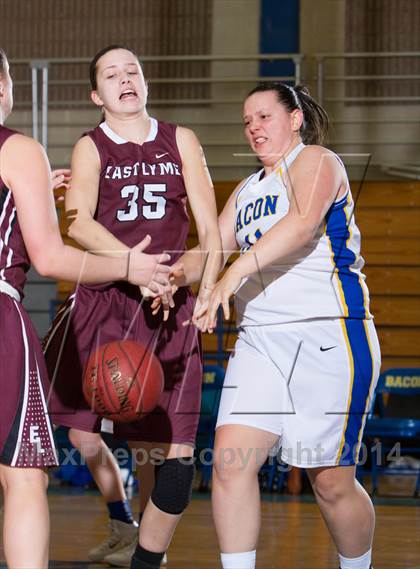 Thumbnail 1 in Bacon Academy vs.  East Lyme photogallery.