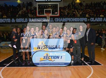 Thumbnail 3 in White Plains vs. Albertus Magnus (NYSPHSAA Section 1 Class 2A Final) photogallery.