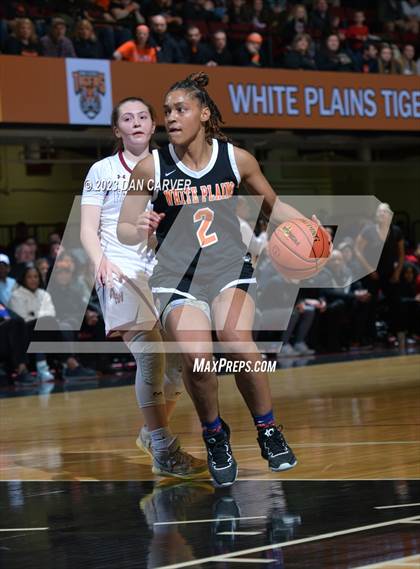 Thumbnail 3 in White Plains vs. Albertus Magnus (NYSPHSAA Section 1 Class 2A Final) photogallery.
