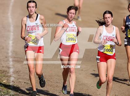 Thumbnail 2 in CIF State Cross Country Championships (Girls D1 Race) photogallery.