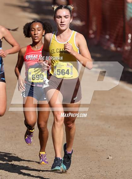 Thumbnail 2 in CIF State Cross Country Championships (Girls D1 Race) photogallery.