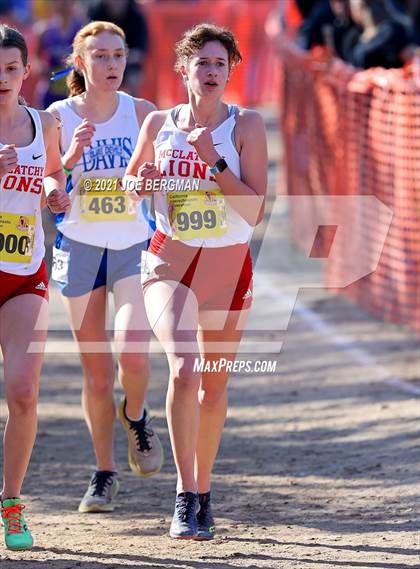 Thumbnail 2 in CIF State Cross Country Championships (Girls D1 Race) photogallery.