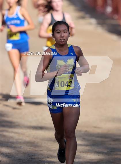 Thumbnail 3 in CIF State Cross Country Championships (Girls D1 Race) photogallery.