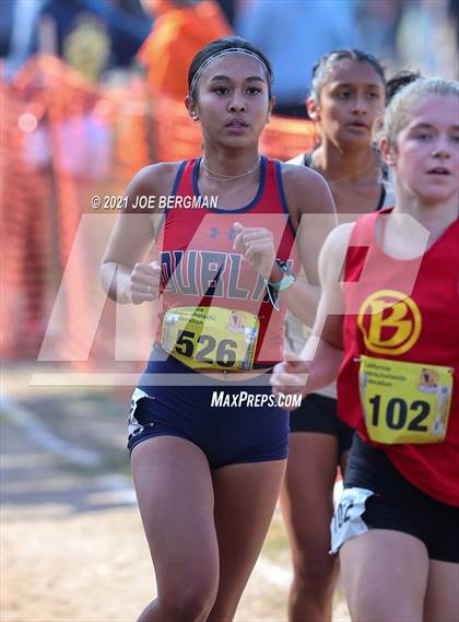 Thumbnail 3 in CIF State Cross Country Championships (Girls D1 Race) photogallery.