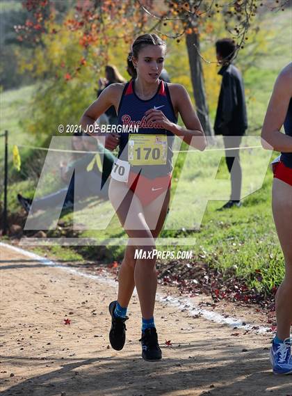 Thumbnail 3 in CIF State Cross Country Championships (Girls D1 Race) photogallery.