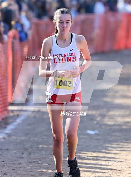 Thumbnail 3 in CIF State Cross Country Championships (Girls D1 Race) photogallery.