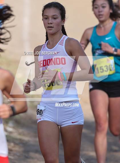 Thumbnail 3 in CIF State Cross Country Championships (Girls D1 Race) photogallery.