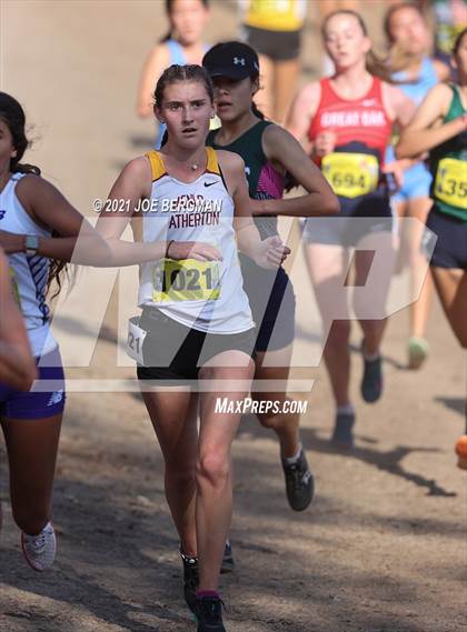 Thumbnail 3 in CIF State Cross Country Championships (Girls D1 Race) photogallery.