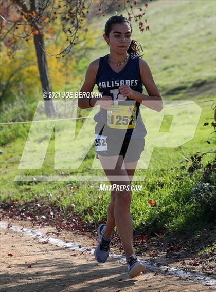 Thumbnail 2 in CIF State Cross Country Championships (Girls D1 Race) photogallery.