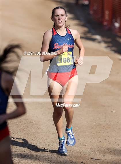Thumbnail 1 in CIF State Cross Country Championships (Girls D1 Race) photogallery.