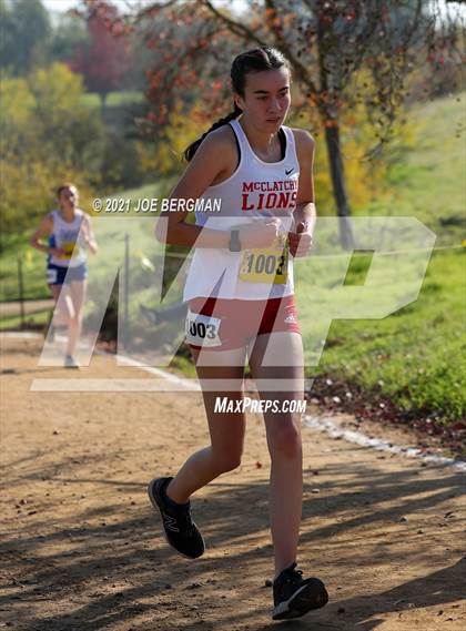 Thumbnail 3 in CIF State Cross Country Championships (Girls D1 Race) photogallery.