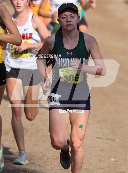 Thumbnail 2 in CIF State Cross Country Championships (Girls D1 Race) photogallery.