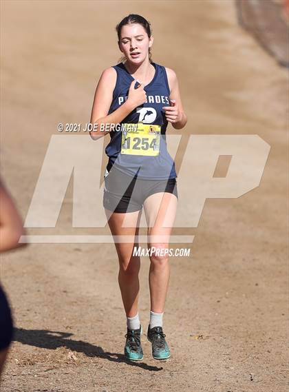 Thumbnail 2 in CIF State Cross Country Championships (Girls D1 Race) photogallery.