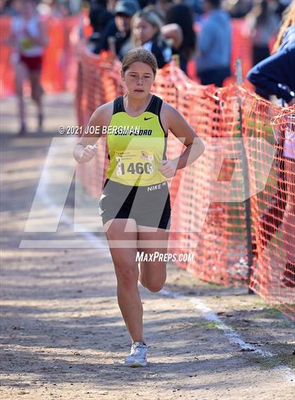 Thumbnail 3 in CIF State Cross Country Championships (Girls D1 Race) photogallery.