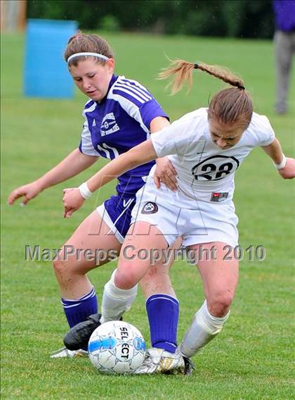 Thumbnail 1 in Boiling Springs vs Lancaster Country Day (AA District 3 Playoffs) photogallery.