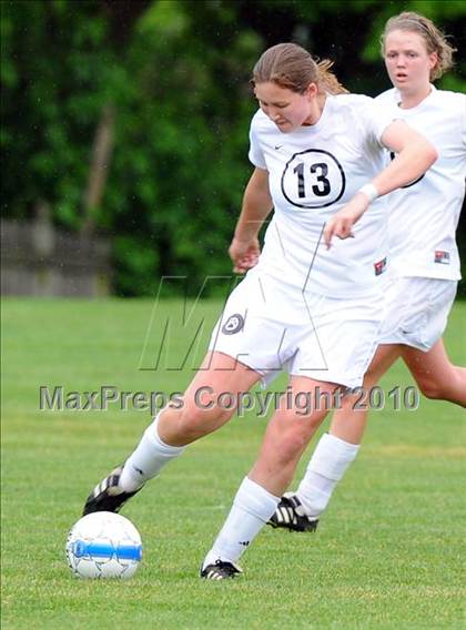 Thumbnail 3 in Boiling Springs vs Lancaster Country Day (AA District 3 Playoffs) photogallery.