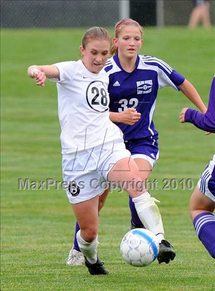 Thumbnail 1 in Boiling Springs vs Lancaster Country Day (AA District 3 Playoffs) photogallery.