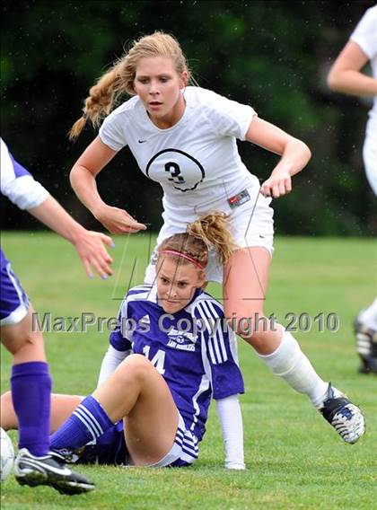 Thumbnail 3 in Boiling Springs vs Lancaster Country Day (AA District 3 Playoffs) photogallery.