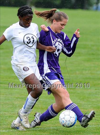 Thumbnail 2 in Boiling Springs vs Lancaster Country Day (AA District 3 Playoffs) photogallery.