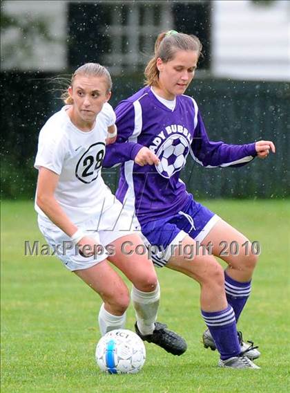 Thumbnail 2 in Boiling Springs vs Lancaster Country Day (AA District 3 Playoffs) photogallery.