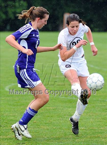 Thumbnail 2 in Boiling Springs vs Lancaster Country Day (AA District 3 Playoffs) photogallery.