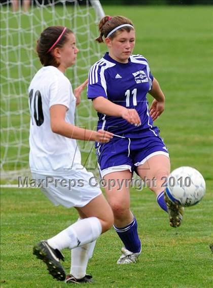 Thumbnail 3 in Boiling Springs vs Lancaster Country Day (AA District 3 Playoffs) photogallery.