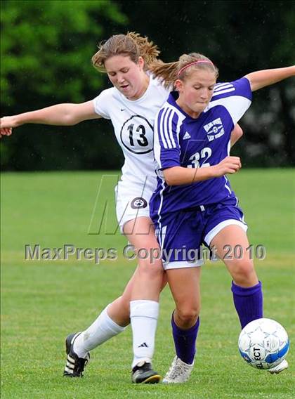 Thumbnail 2 in Boiling Springs vs Lancaster Country Day (AA District 3 Playoffs) photogallery.