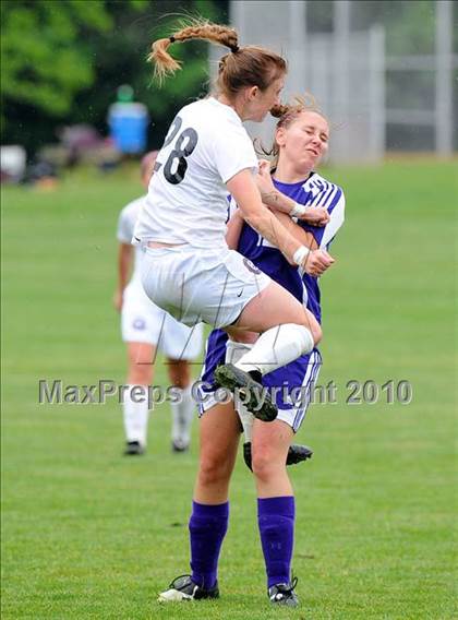 Thumbnail 2 in Boiling Springs vs Lancaster Country Day (AA District 3 Playoffs) photogallery.