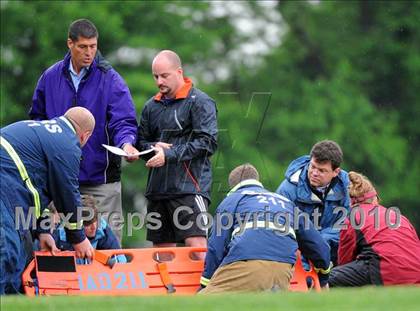 Thumbnail 1 in Boiling Springs vs Lancaster Country Day (AA District 3 Playoffs) photogallery.