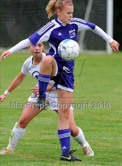 Thumbnail 1 in Boiling Springs vs Lancaster Country Day (AA District 3 Playoffs) photogallery.