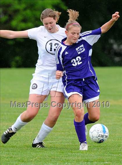 Thumbnail 1 in Boiling Springs vs Lancaster Country Day (AA District 3 Playoffs) photogallery.