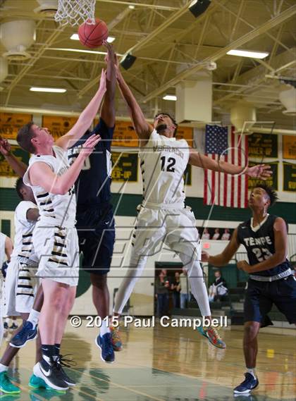 Thumbnail 2 in Tempe vs Verrado (Horizon Holiday Hoops Tournament) photogallery.
