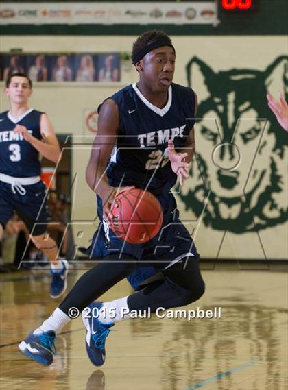 Thumbnail 2 in Tempe vs Verrado (Horizon Holiday Hoops Tournament) photogallery.