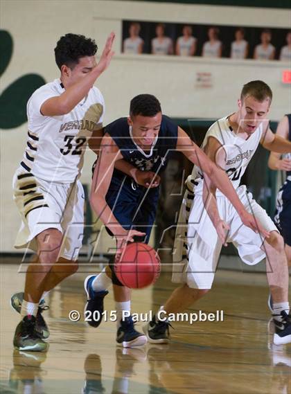 Thumbnail 1 in Tempe vs Verrado (Horizon Holiday Hoops Tournament) photogallery.
