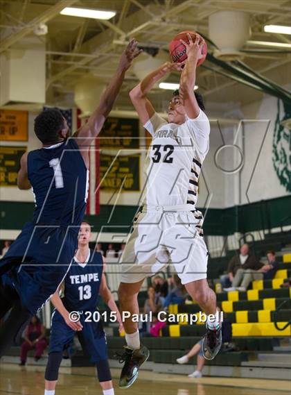 Thumbnail 1 in Tempe vs Verrado (Horizon Holiday Hoops Tournament) photogallery.
