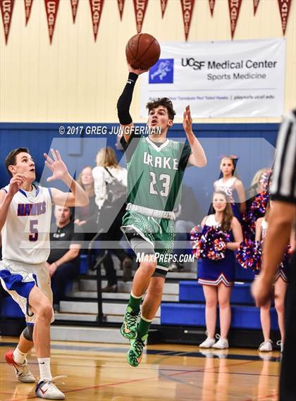 Thumbnail 1 in Drake @ Tamalpais (MCAL Playoffs) photogallery.