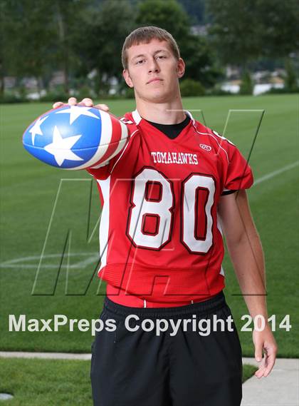 Thumbnail 1 in Marysville-Pilchuck (USA Football/MaxPreps Media Day Event) photogallery.