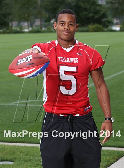 Thumbnail 1 in Marysville-Pilchuck (USA Football/MaxPreps Media Day Event) photogallery.