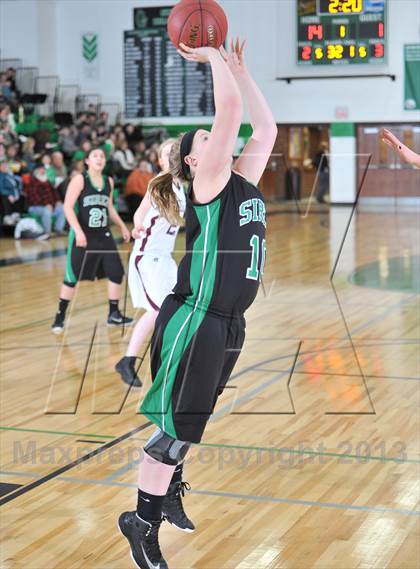 Thumbnail 2 in Solon Springs vs. Siren (WIAA D5 Regionals)  photogallery.