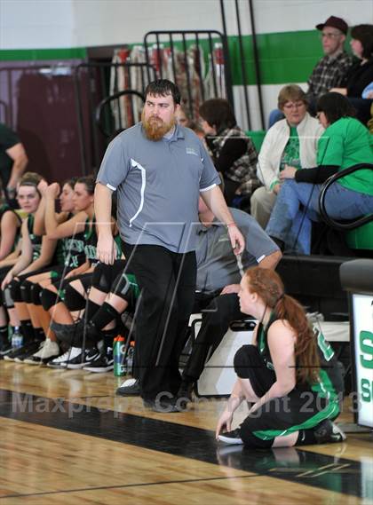 Thumbnail 3 in Solon Springs vs. Siren (WIAA D5 Regionals)  photogallery.