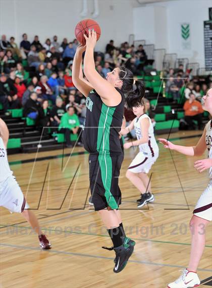 Thumbnail 3 in Solon Springs vs. Siren (WIAA D5 Regionals)  photogallery.
