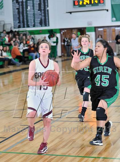 Thumbnail 2 in Solon Springs vs. Siren (WIAA D5 Regionals)  photogallery.